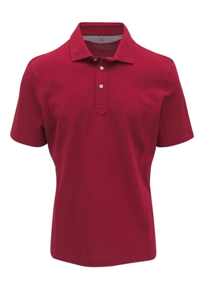Brunello Cucinelli short-sleeve polo shirt - Red