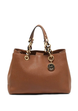 Michael Kors Vintage medium Cynthia chain-detail tote bag - Brown