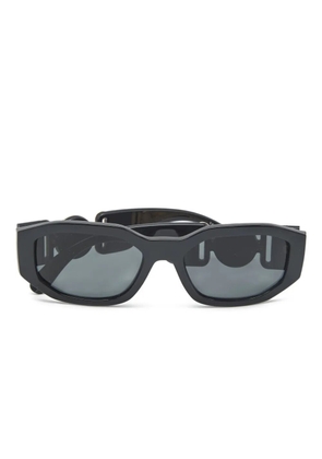 Versace Pre-Owned Medusa-embellished sunglasses - Black