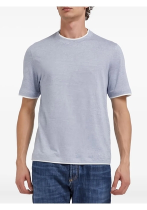 Brunello Cucinelli short-sleeve crew-neck t-shirt - Grey