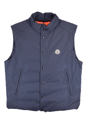 Moncler Pilat quilted stud-fastening gilet - Blue