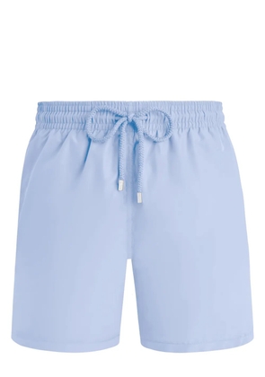 Vilebrequin Moorea logo-appliqué swim shorts - Blue