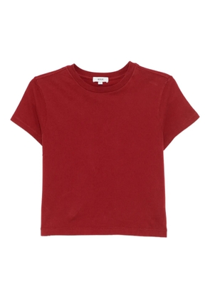 AGOLDE Adine shrunken T-shirt - Red