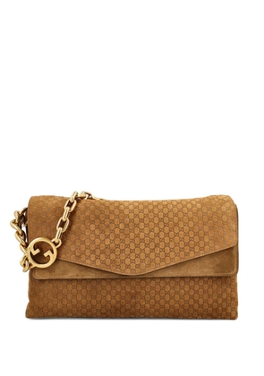 Gucci large GG chain shoulder bag - Brown