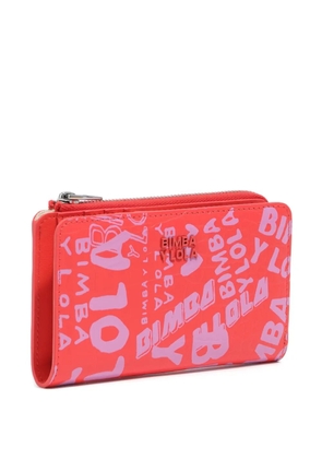Bimba y Lola zip wallet - Red