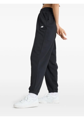 New Balance logo-detail joggers - Black