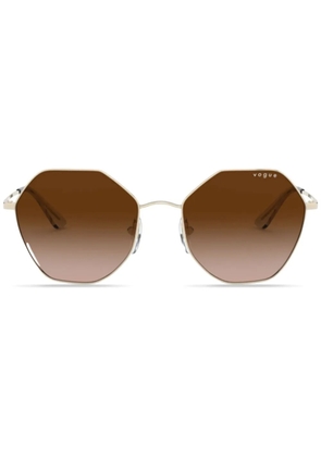 Vogue Eyewear geometric-frame sunglasses - Gold