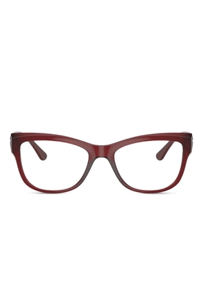 Vogue Eyewear cat-eye frame glasses - Red