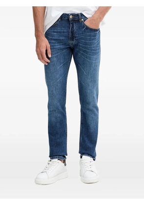 Versace Jeans Couture logo-patch belt-loop jeans - Blue