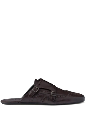 Prada monk mules - Brown