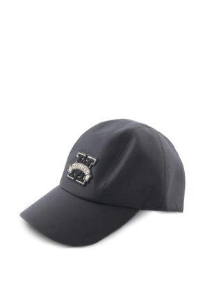 Hermès Pre-Owned 2010s Davis H Serie baseball cap - Black