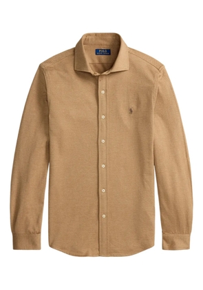 Polo Ralph Lauren logo-embroidered shirt - Brown