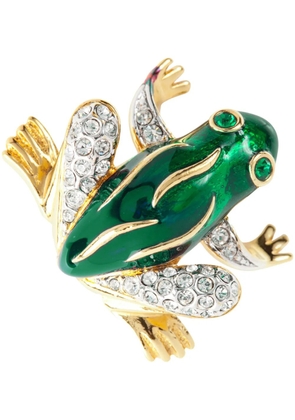 Susan Caplan Vintage 1980s Attwood & Sawyer frog brooch - Gold