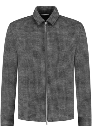 Marco Pescarolo checked jacket - Grey