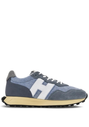 Hogan H601 lace-up suede sneakers - Blue