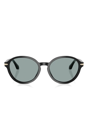 Giorgio Armani round-frame sunglasses - Black