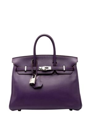 Hermès Pre-Owned 2010 Swift Birkin Retourne 25 handbag - Purple