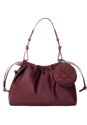 Mz Wallace small Waverly drawstring shoulder bag - Red