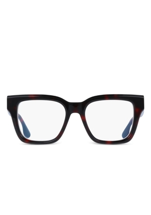 Victoria Beckham Eyewear square-frame glasses - Brown
