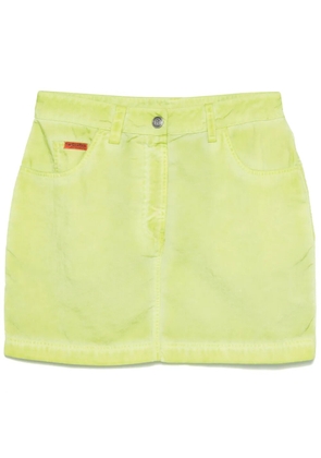 Martine Rose Classic Bomber mini skirt - Green