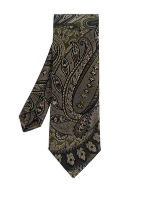 ETRO paisley-patterned tie - Green
