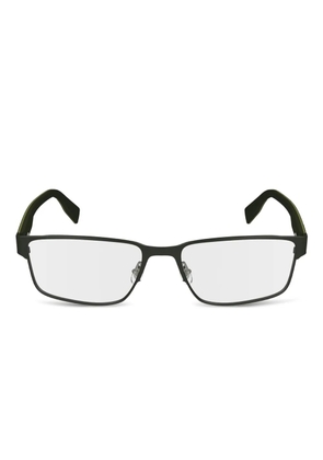 Lacoste rectangle-frame glasses - Green