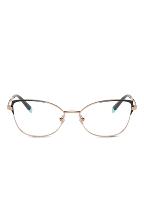 Tiffany & Co Eyewear twisted-temple cat-eye glasses - Black