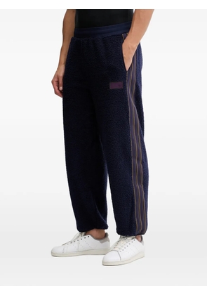 Ea7 Emporio Armani striped track pants - Blue