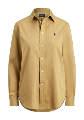 Polo Ralph Lauren long-sleeved twill shirt - Neutrals