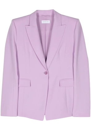 Patrizia Pepe single-breasted blazer - Purple