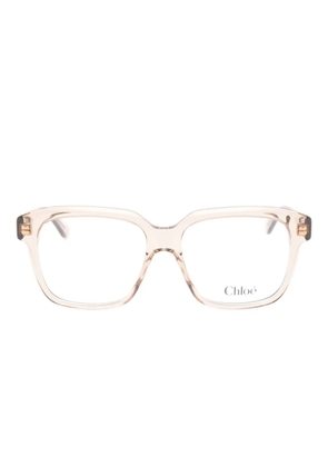 Chloé Eyewear square-frame glasses - Neutrals