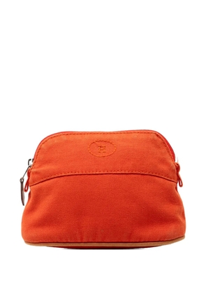 Hermès Pre-Owned 2010-2025 Mini Toile Bolide Case pouch - Orange