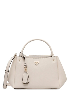 GUESS USA logo charm tote bag - Neutrals