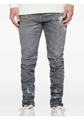 Purple Brand Stadium Dapple 'Grey' jeans