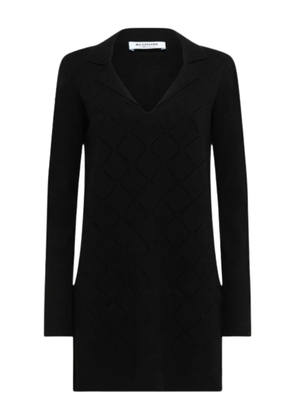 Blugirl collared mini dress - Black