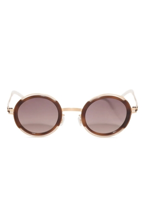 Mykita Pearl round-frame sunglasses - Brown