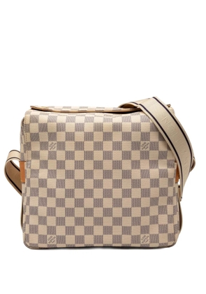 Louis Vuitton Pre-Owned 2007 Damier Azur Naviglio crossbody bag - White