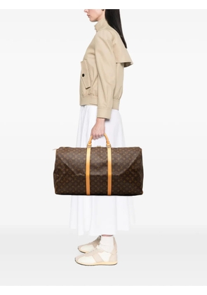 Louis Vuitton Pre-Owned 1999 Monogram Keepall 60 travel bag - Brown