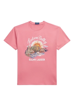 Polo Ralph Lauren short-sleeved print T-shirt - Pink