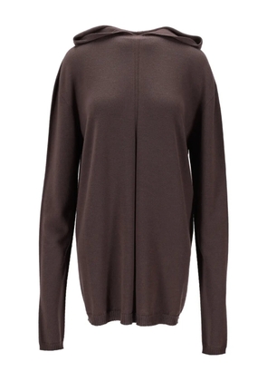 Rick Owens hooded hoodie - Brown