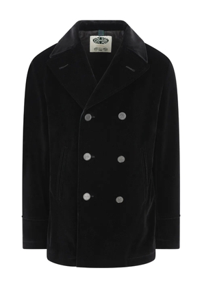 Camplin double-breasted coat - Black