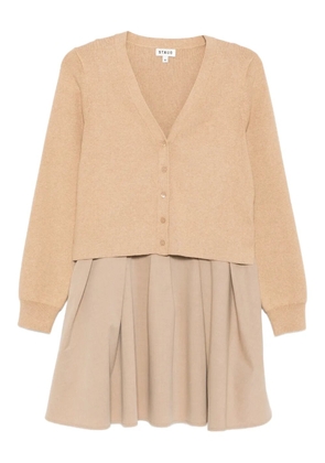 STAUD Milo dress - Neutrals