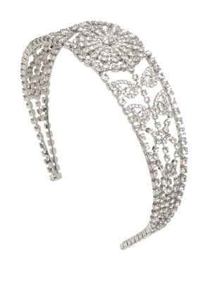 Jennifer Behr ClaraBow crystal headband - Silver