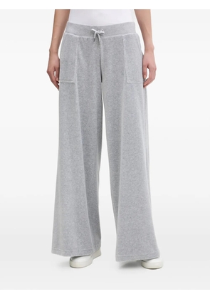 Juicy Couture drawstring-fastening pocket track pants - Grey