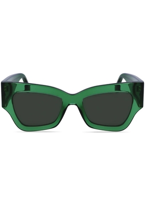Victoria Beckham Eyewear tinted lenses sunglasses - Green
