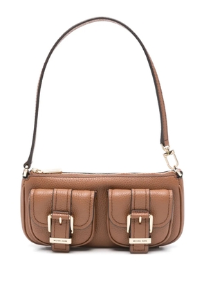 Michael Michael Kors small Zoe leather shoulder bag - Brown