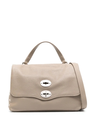 Zanellato small Postina leather tote bag - Neutrals