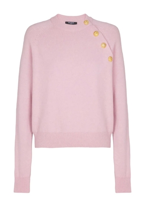Balmain buttoned sweater - Pink