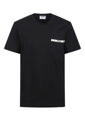 Moschino loho-pocket T-Shirt - Black