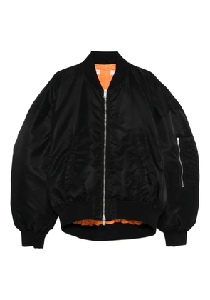 B1ARCHIVE zip pocket bomber jacket - Black